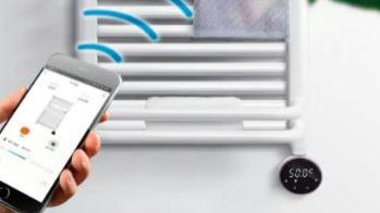 杰晟智控电热毛巾架，烘干除潮置物给你全新家居体验