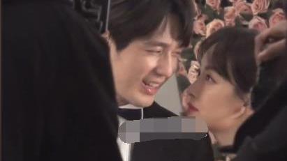 江疏影|宋茜和白宇电影婚礼路透曝光，笑容甜蜜眼神有戏，比跟黄轩有cp感