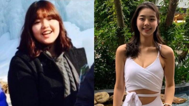 运动 韩妞减重超励志，从90kg减到55kg，瘦身后宛如模特儿！