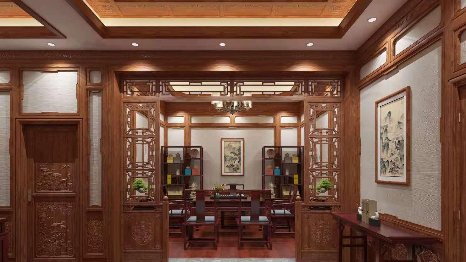 中式红木家装—融合东方古典形韵