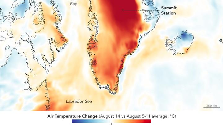 火星 科技三分钟 气候变暖！格陵兰海拔最高处首次降雨