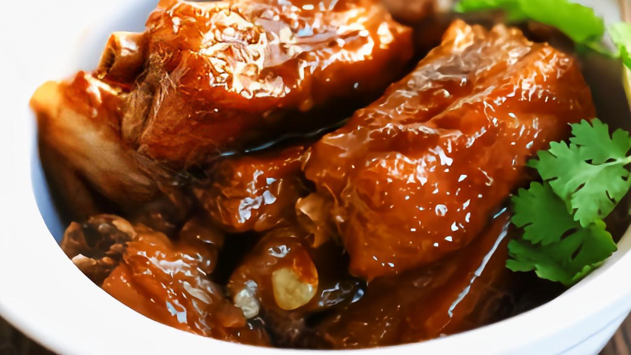 米粉|葱烧排骨做法