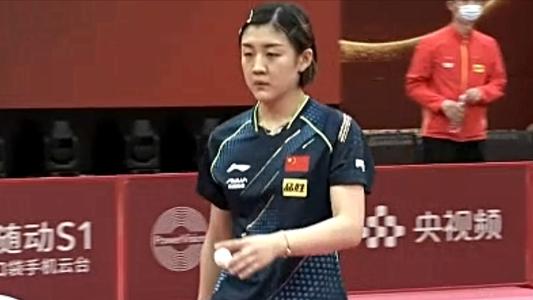 吴有情聊|陈梦4-0完胜何卓佳，其中3局只得到6分，小何你真就是来陪练的？