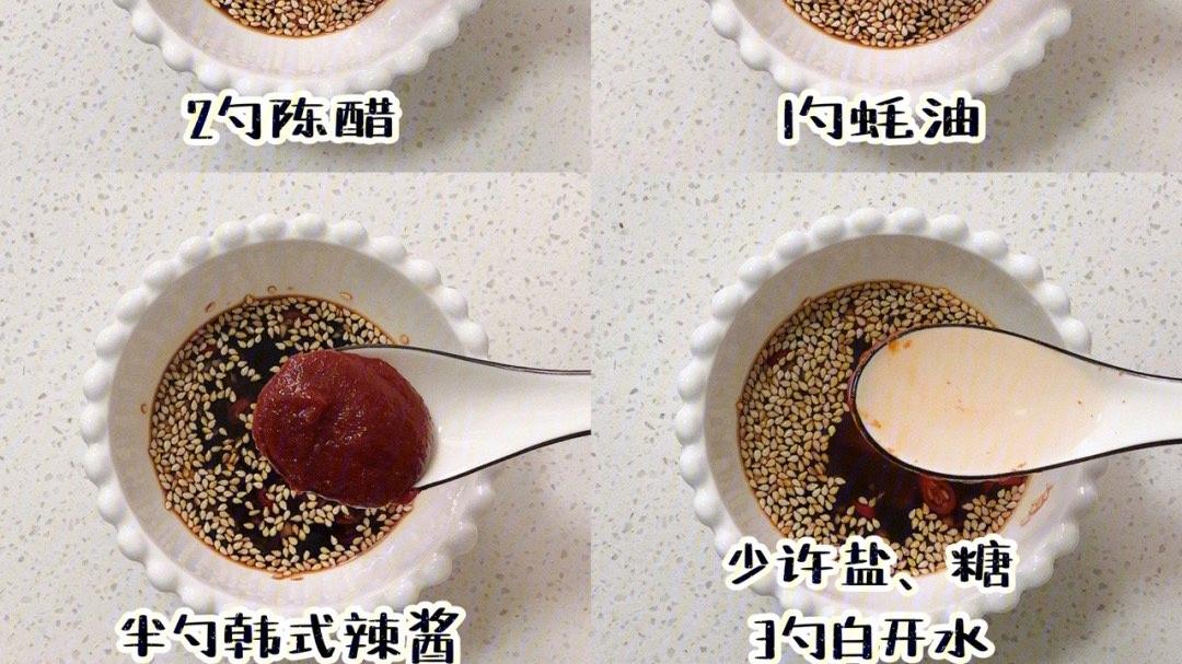 |#好吃不胖的减脂餐# 无油低卡大拌菜，无油低脂吃起来清爽无负担