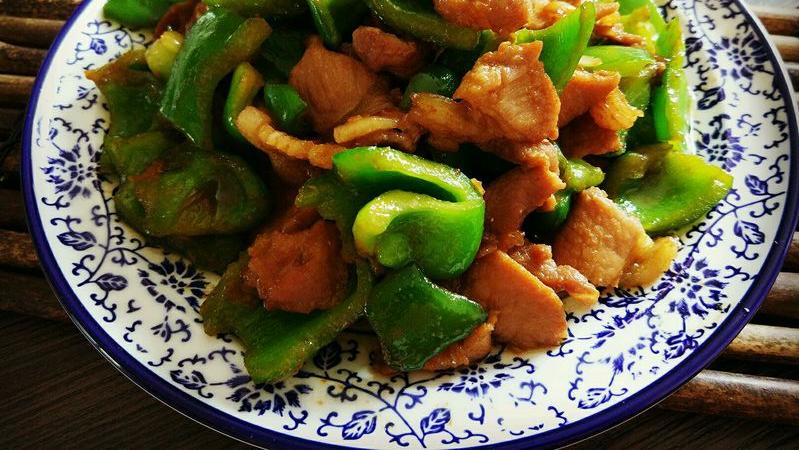 |辣椒炒肉，简单方便的家常小菜，美味下饭，超好吃