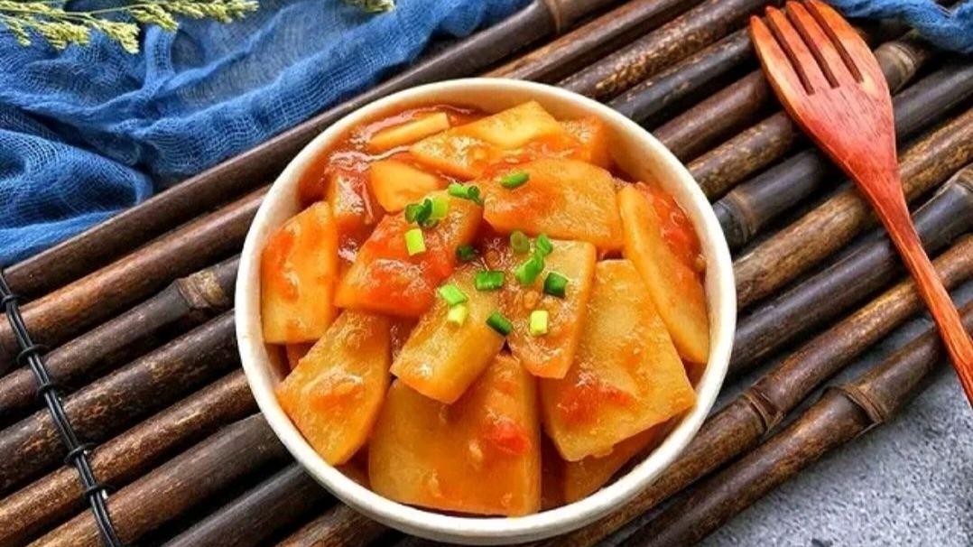 番茄|喜欢酸甜口的人，一定要学会做这道“番茄土豆”，轻松满足你的味蕾