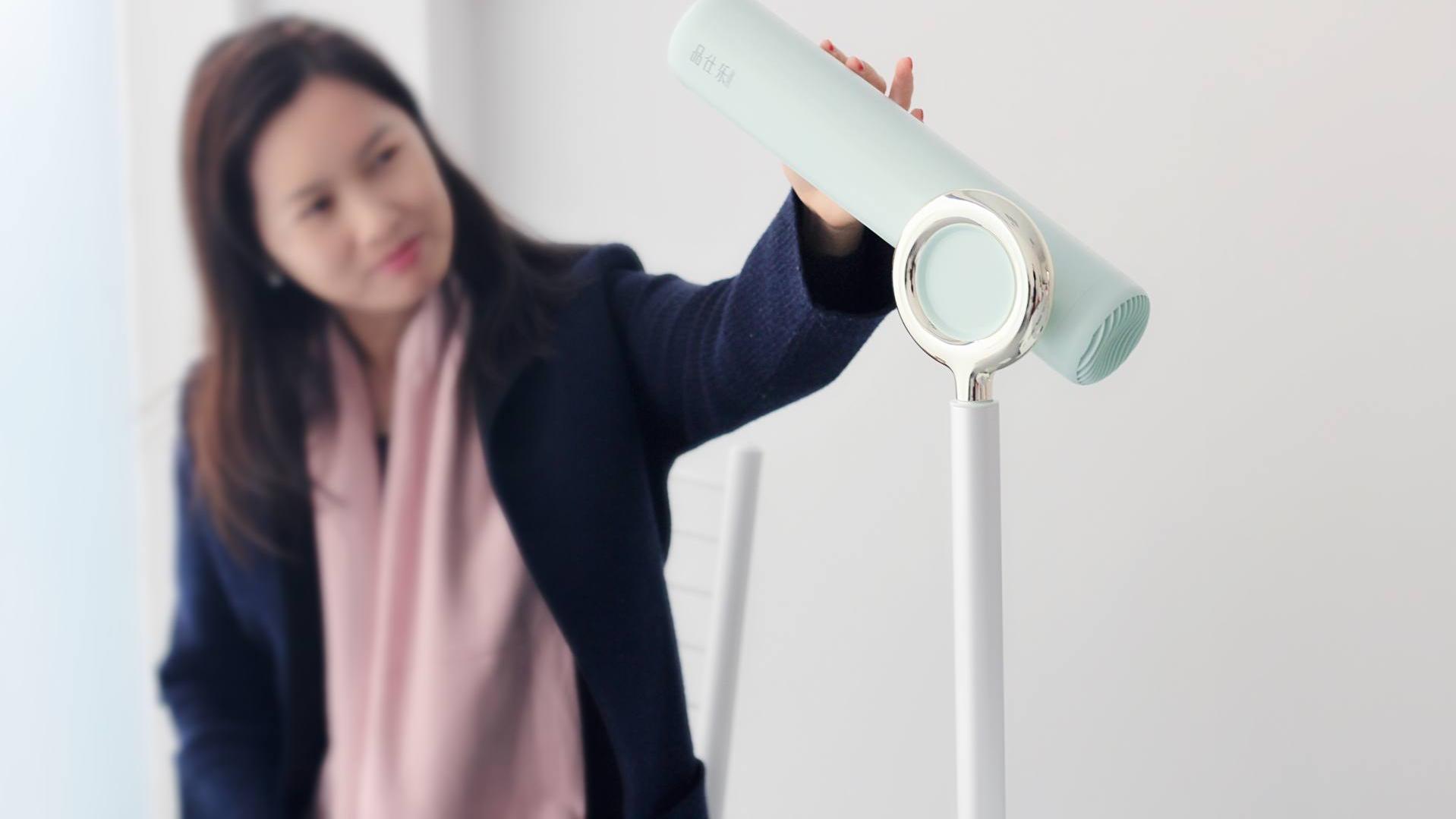 吹风机革命，品仕乐立式吹风机体验  小姐姐手不累了