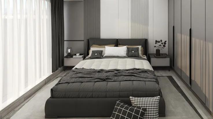 极简与轻奢的融合，这套4房2厅设计红遍了全小区...