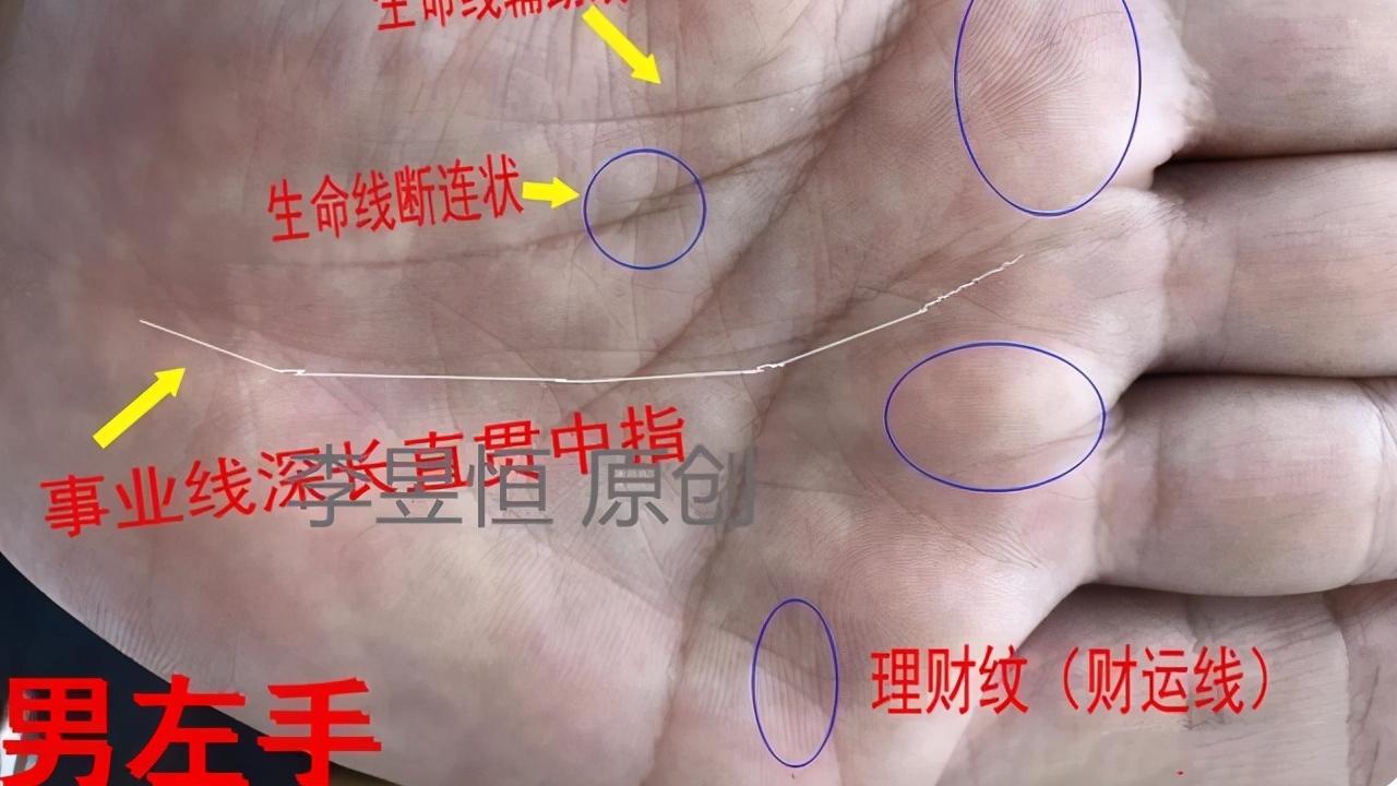 诚然情感之事|手相：不愁吃喝穿，衣食无亏的3种特征