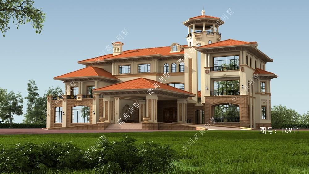 豪华的欧式别墅，卧室适合多人居住，住在里面是什么样的体验啊！