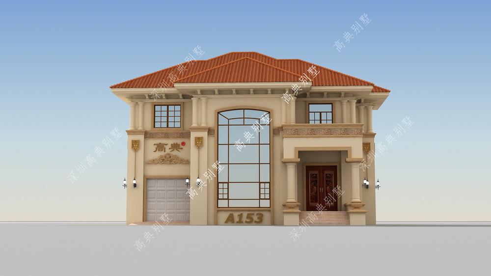 这款两层欧式别墅，要实用有实用，要外观有外观，可以参考一下。