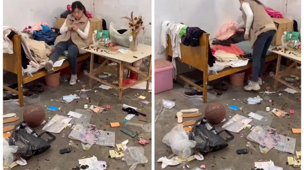 姑娘穷装废弃小屋，亲自动手，超低预算将破败卧室变成“公主风”