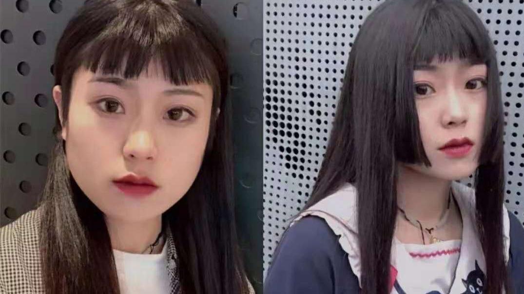 发型 发量少还“脸大”的女生适合啥发型？六款五五分短发，显瘦显发量