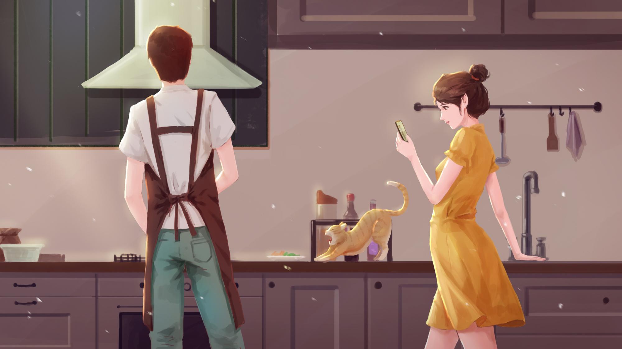 青敢 女人这样称呼你，你真应该笑了，她是喜欢你