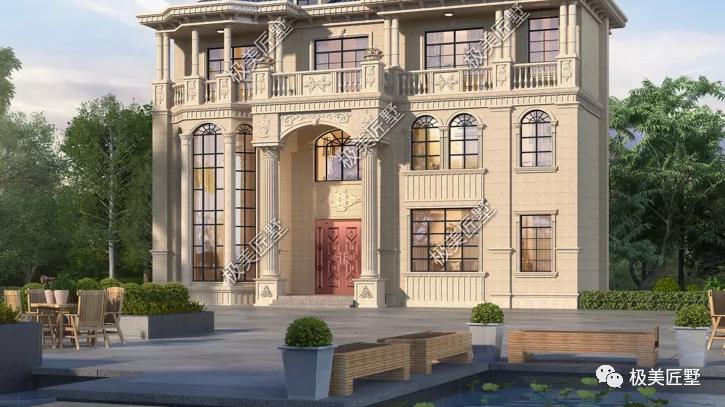 超级豪华的三层别墅，农村建一栋，全村人都羡慕！