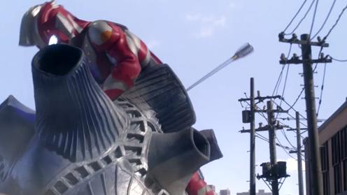 泽塔奥特曼|泽塔奥特曼：红色通行魔崛起，布鲁顿的攻击，只能让其晃动身体