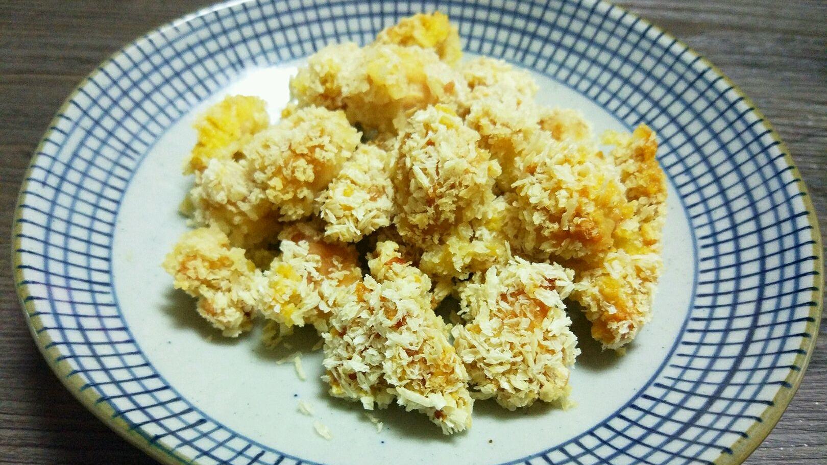 鸡米花|好吃的鸡米花，想吃不用小摊买，在家自制无油版，美味还不腻