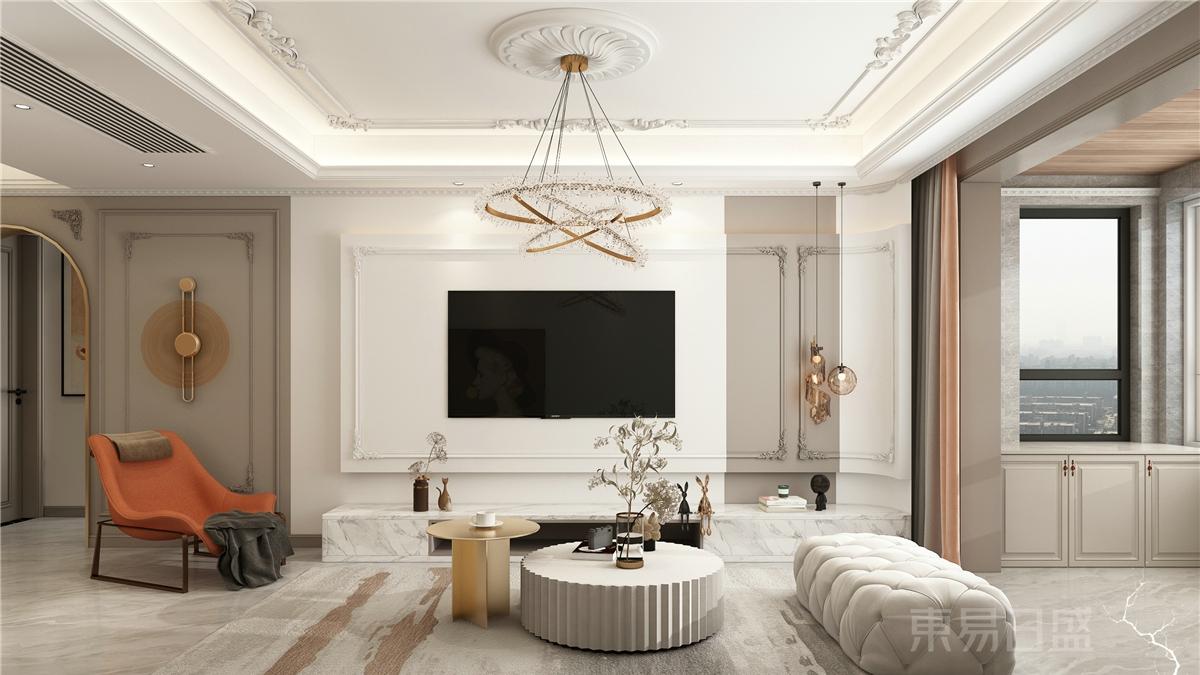 142㎡法式风格装修设计，温暖浪漫又具有艺术感