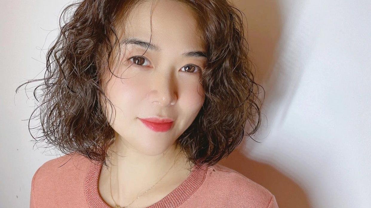 孟子义 短发全头头卷，内扣波波头，微扣长发，款款都能美到上瘾