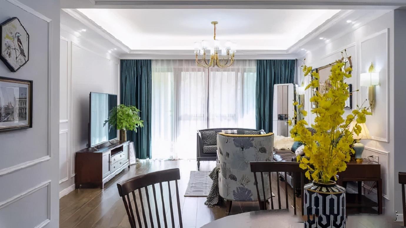 美式风的新房完工入住，轻奢大气上档次，朋友来了都好喜欢
