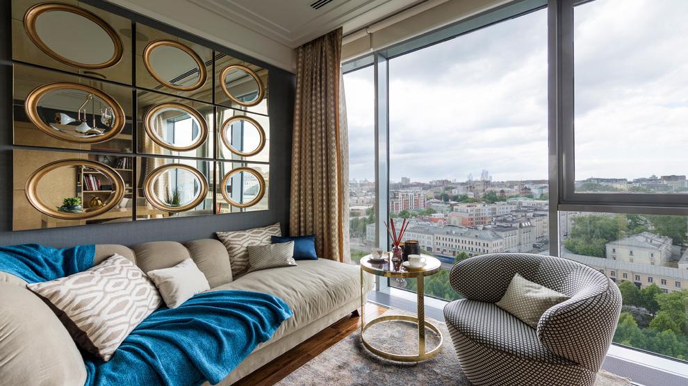 不砸墙不封阳台，6个低成本办法，让你家客厅看上去大2倍！