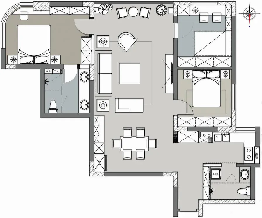 老房翻新 | 120平简美轻奢，以莫兰迪色系为主，自带优雅高级感