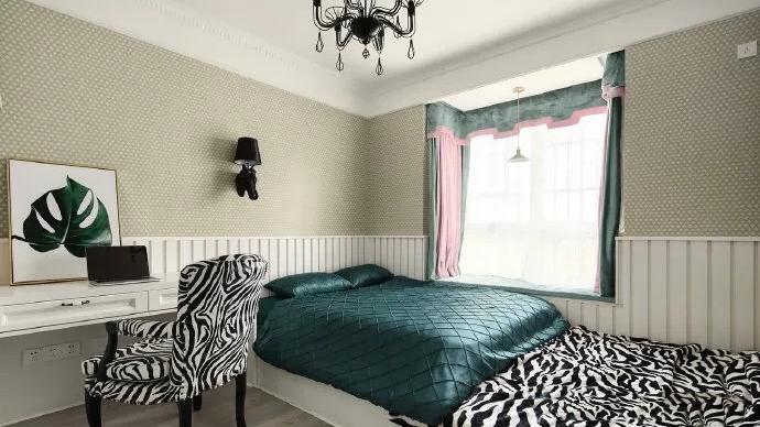 120平米经典美式风新房，简约装修大气又温馨，入户就感觉温馨