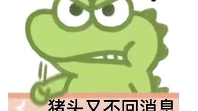 桉月|表情包：小鳄鱼表情包全套