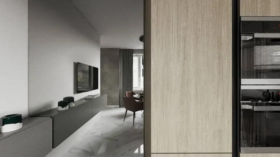 一室一厨一卫，小户型也能有大空间