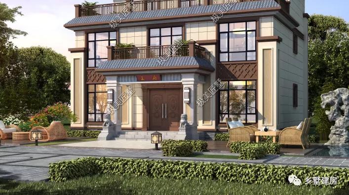 富有东方之美的新中式别墅，造价仅33w，经典大气不过时