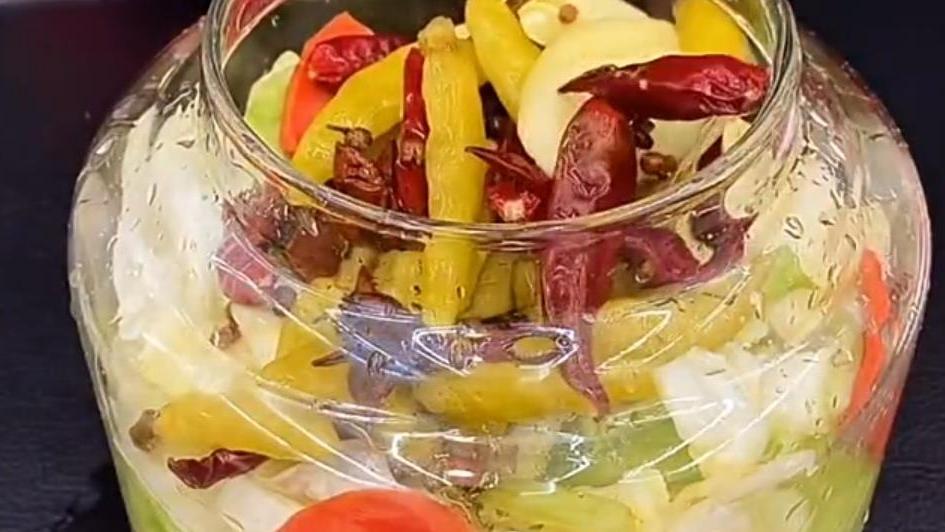 披萨|泡菜这样腌制又能放又好吃大家一起试着做吧