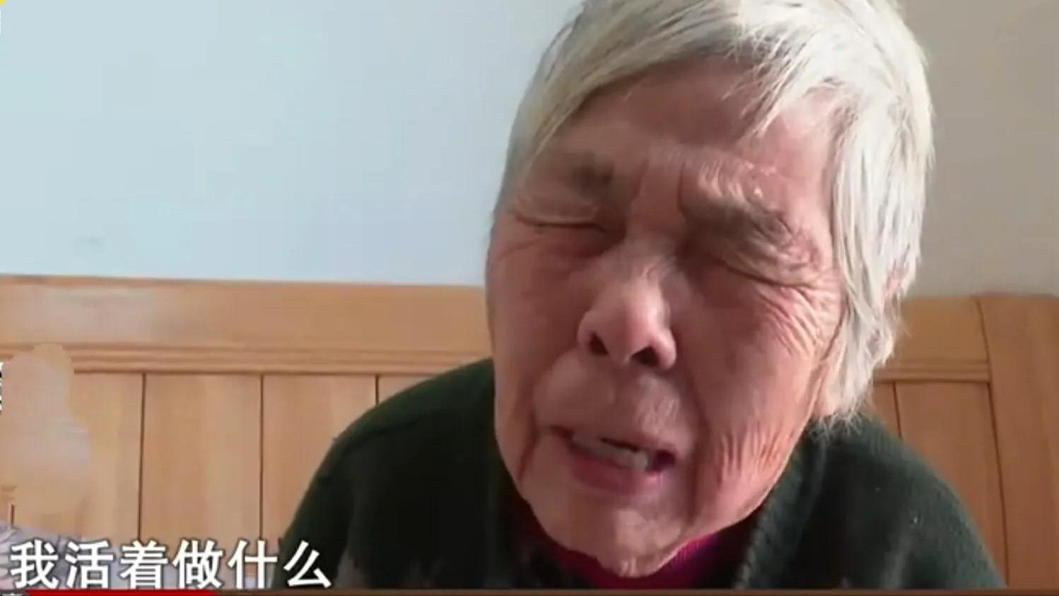 蜗牛的悠闲时光 88岁的老人养大四个儿子，如今没人愿意赡养她，气得她撞墙自杀