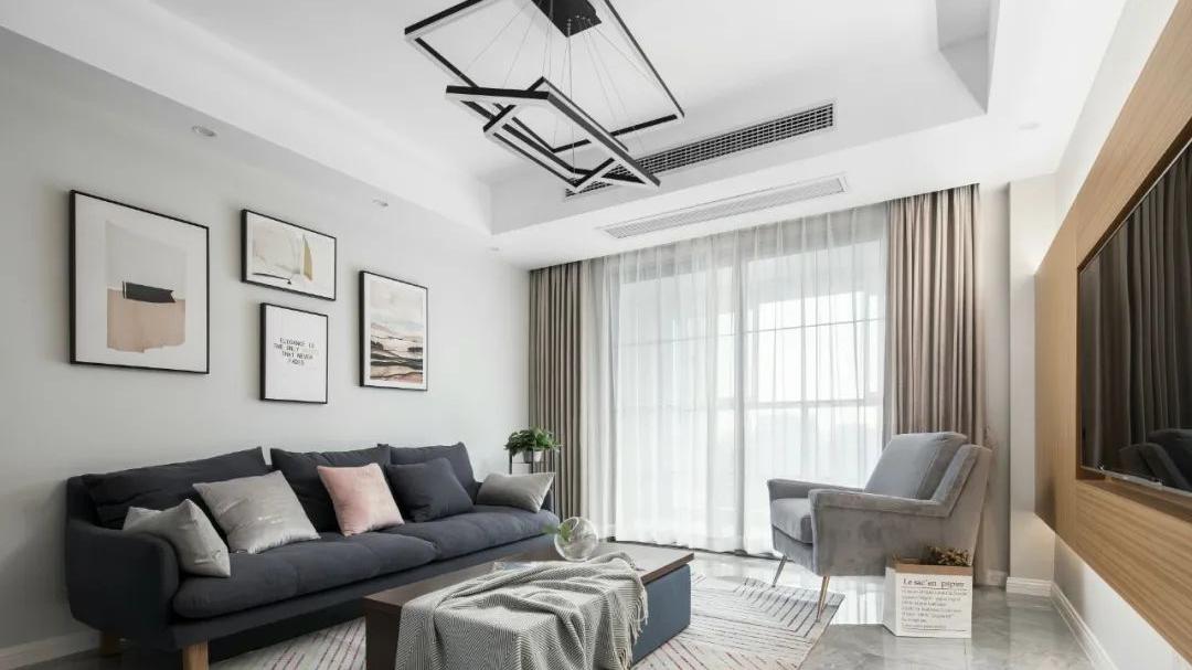 永远不过时！89m2的现代极简+大白墙，真越看越喜欢！