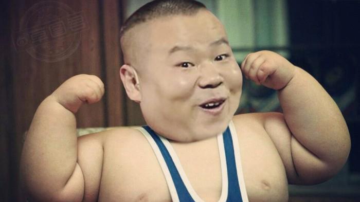 岳云鹏|“健美岳云鹏”走红网络，型男身材肌肉强壮，岳云鹏自愧不如