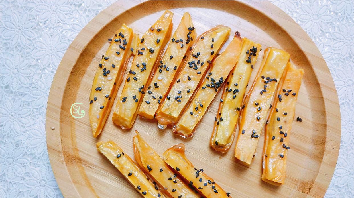 徐冬冬|冬季红薯就要这样吃，外脆里嫩，口感香甜，好吃停不下