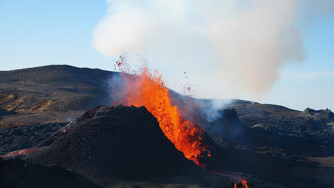 火山喷发加剧全球变暖
