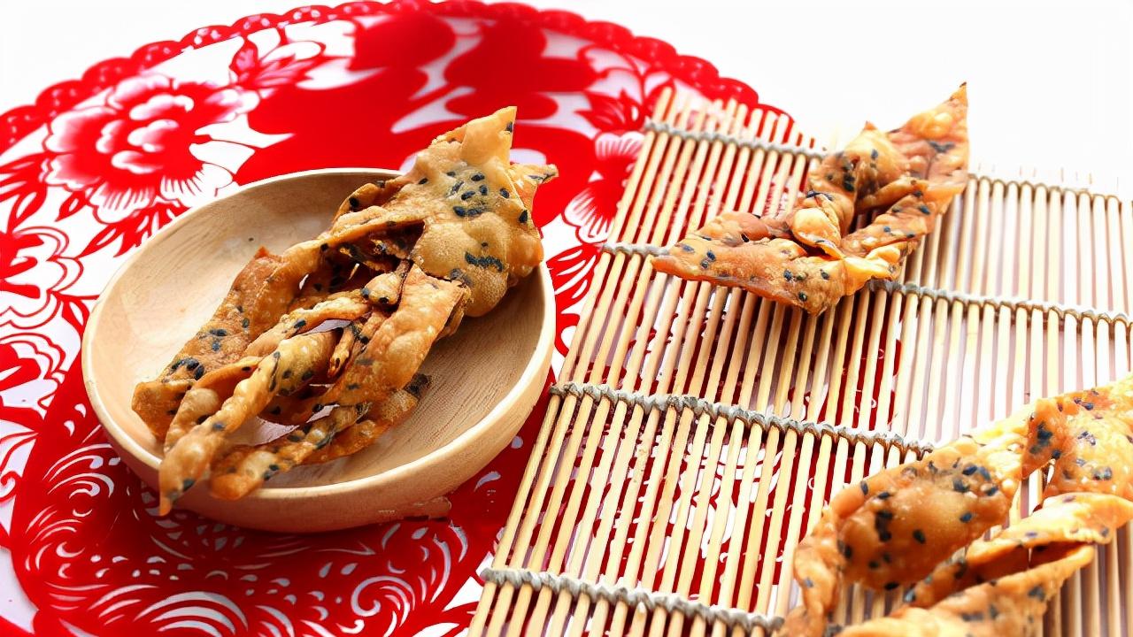 麻叶|年底了，学做传统小吃炸麻叶，一捏就碎酥掉渣，小时候的味道