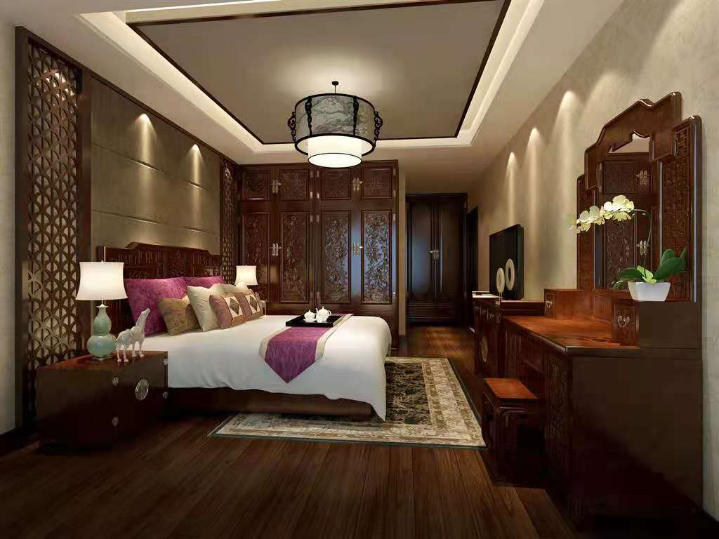 颜值与实力并存——中式红木装修