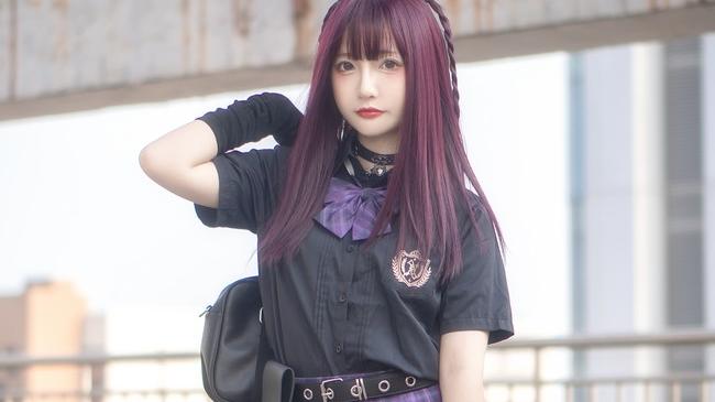 |JK少女：香芋冰淇淋一样的冷甜感