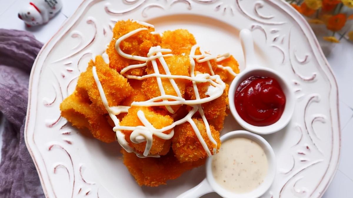 扬州|休闲时刻不知道吃什么？做一份炸鳕鱼块吃吧，鱼肉不腥特别香