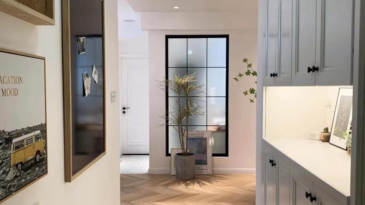 人生第一套房子，北欧跨界轻奢，虽然只有87㎡，打造出油画般的家