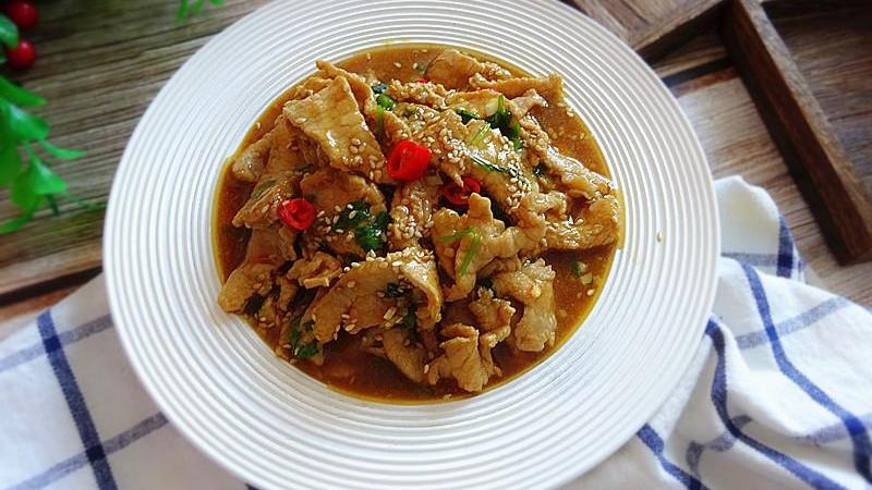 柿子|中秋家宴，学会这道菜，保准人人喜欢，肉片嫩滑不油腻，越吃越爱