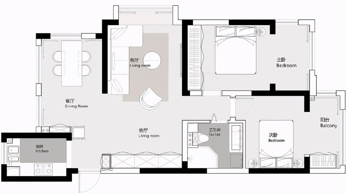 90㎡新房住了2年才发现，还是简装最实在，不仅省钱住着还舒心