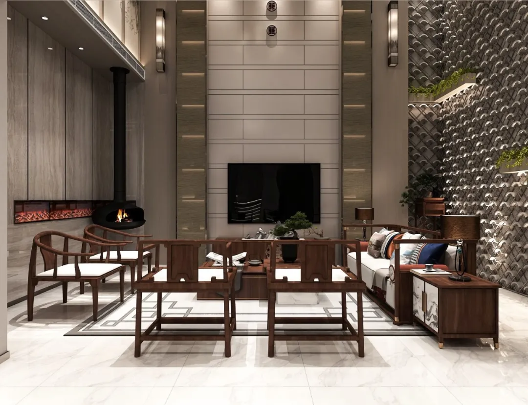 品清案例赏析｜310㎡混搭风格，创造一切可能