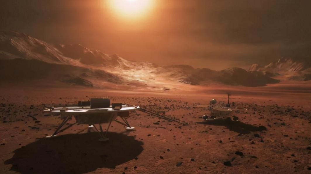 火星 火星上出现“头骨化石”，体型超5米，火星真的存在文明？