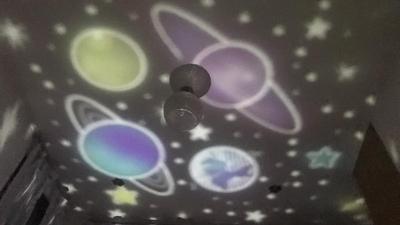 圣诞节送孩子的礼物：星空投影灯