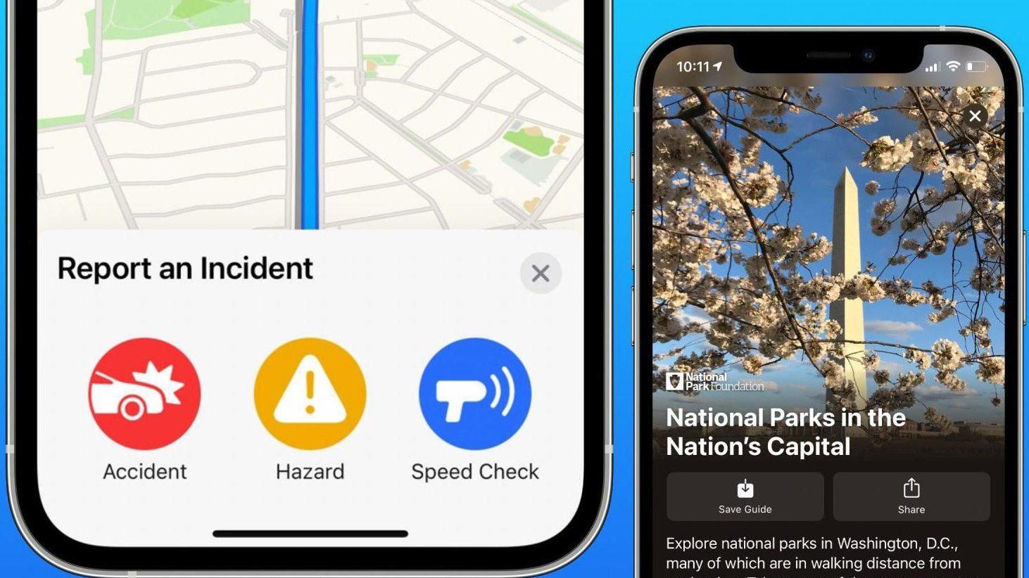 德国、西班牙的苹果地图用户现在可以报告交通事故