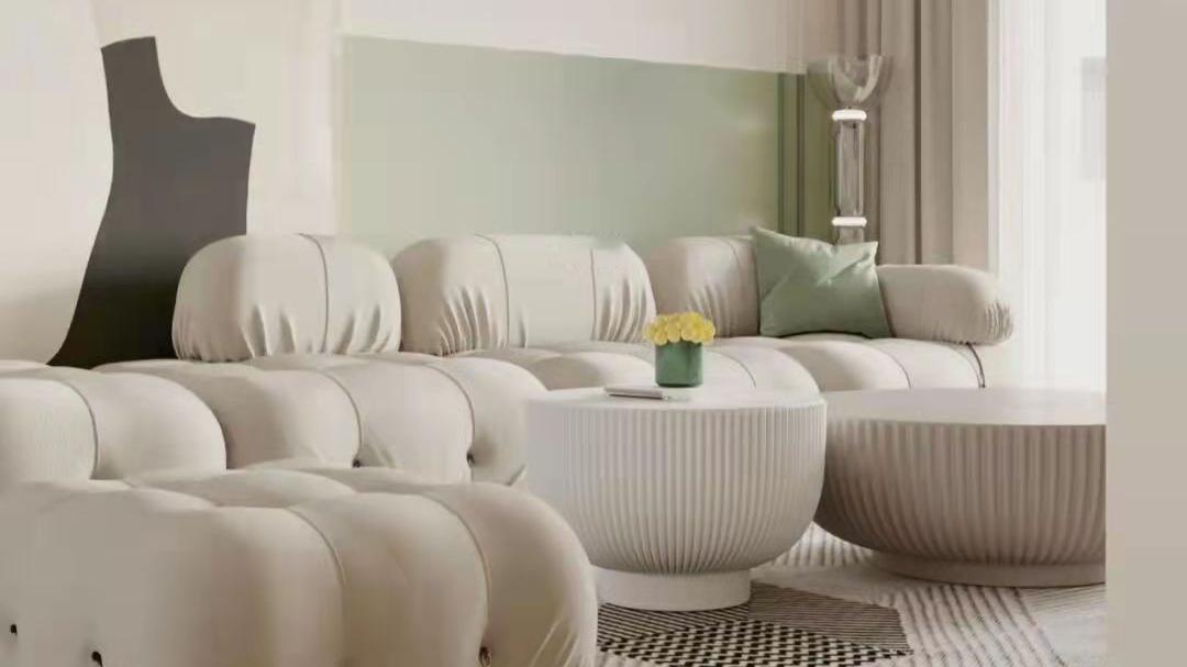 现代法式优雅奶咖精致且温馨