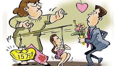 晓角心语|深圳街头情侣互跪抱头痛哭，原因还是天价彩礼：岳母有权要30万吗