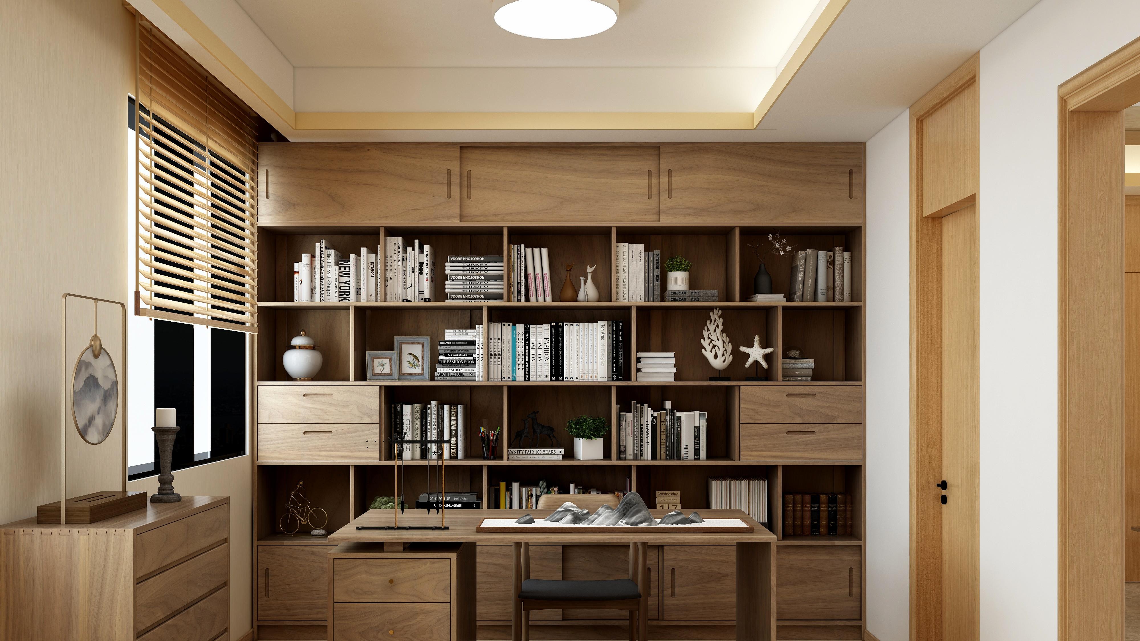 一扇门一世界，一繁华一止水，实木家居切换静如止水落针有声模式